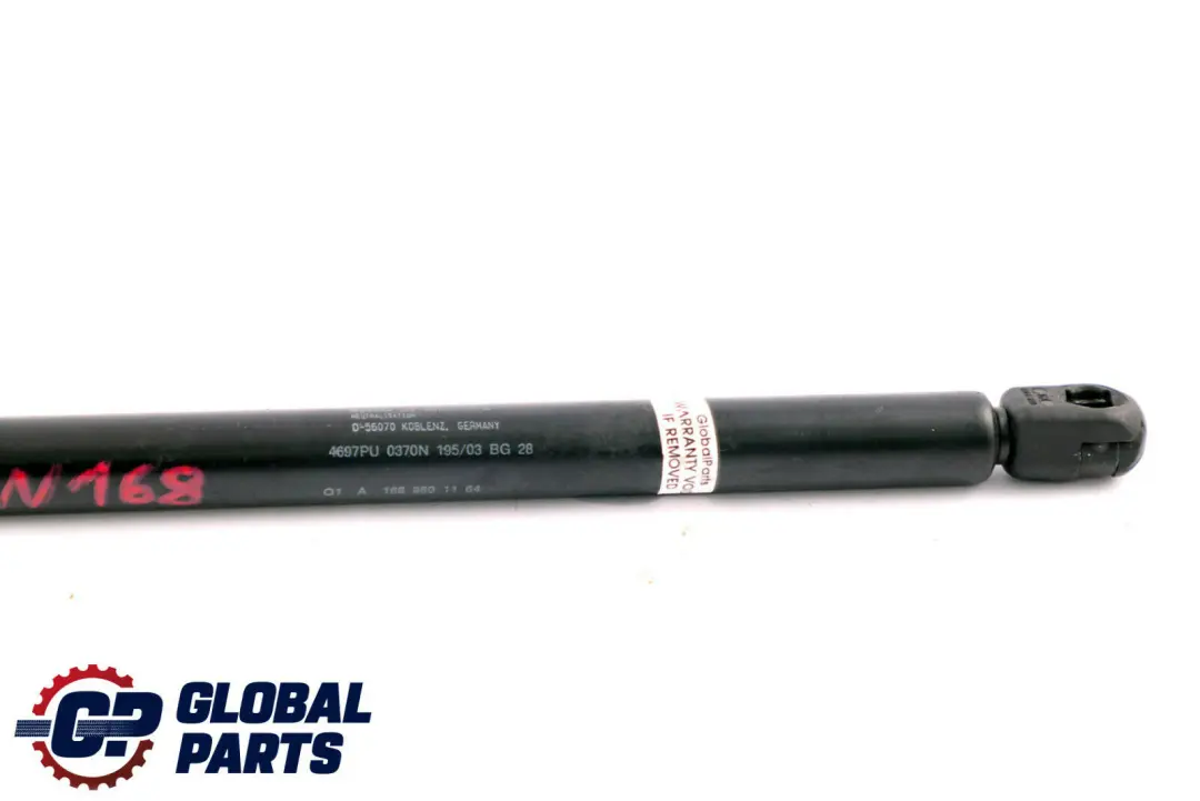 Mercedes-Benz A-Class W168 Gas Pressure Strut Tailgate Boot Trunk to with Part number A1689801164 Mercedes-Benz A-Class W168 Gas Pressure Strut Tailgate Boot Trunk - SKU A1689801164 - Part number A1689801164