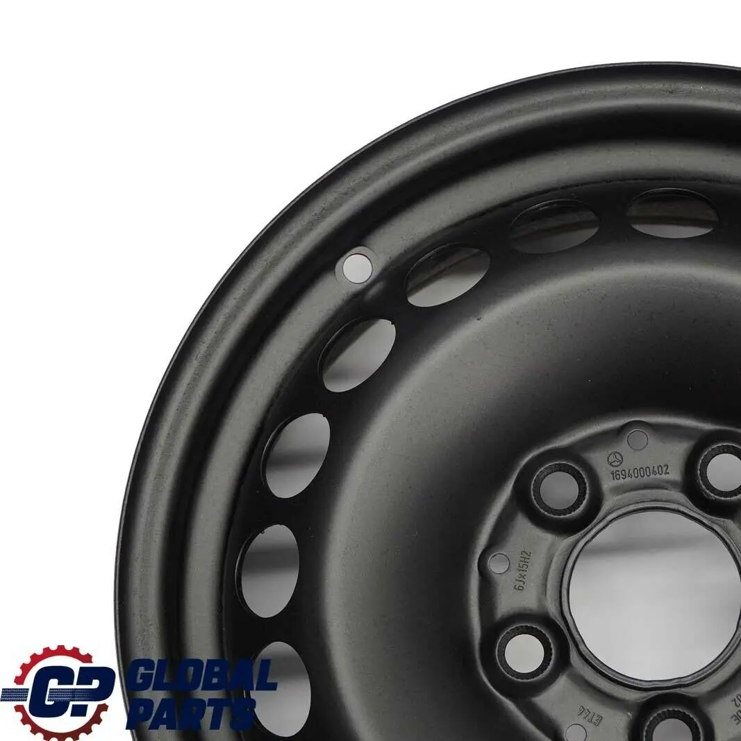 Mercedes W169 W245 Cerchio in acciaio 15" ET:44 6J - SKU A1694000402-1 - Numero di parte A1694000402