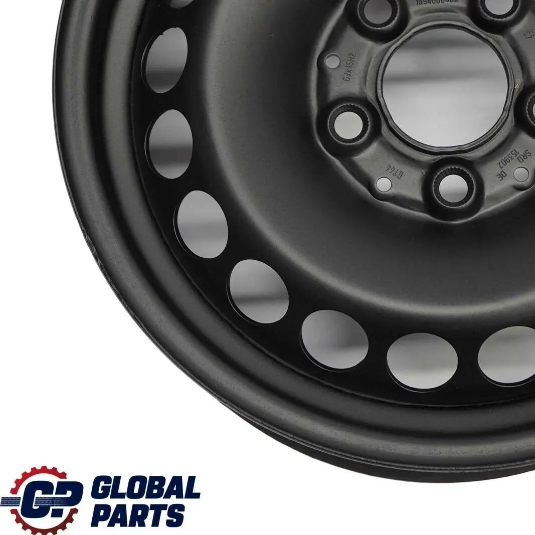 Mercedes W169 W245 Stahlfelgen Stahl Felgen 15" ET:44 6J - SKU A1694000402-1 - Teilenummer A1694000402