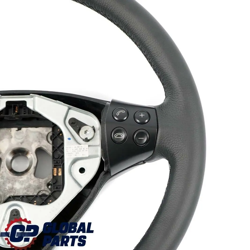 Mercedes-Benz A-Class W169 NEW Black Leather Steering Wheel with Black Threads to with Part number A1694600403 Mercedes-Benz A-Class W169 NEW Black Leather Steering Wheel with Black Threads - SKU A1694600403-2 - Part number A1694600403