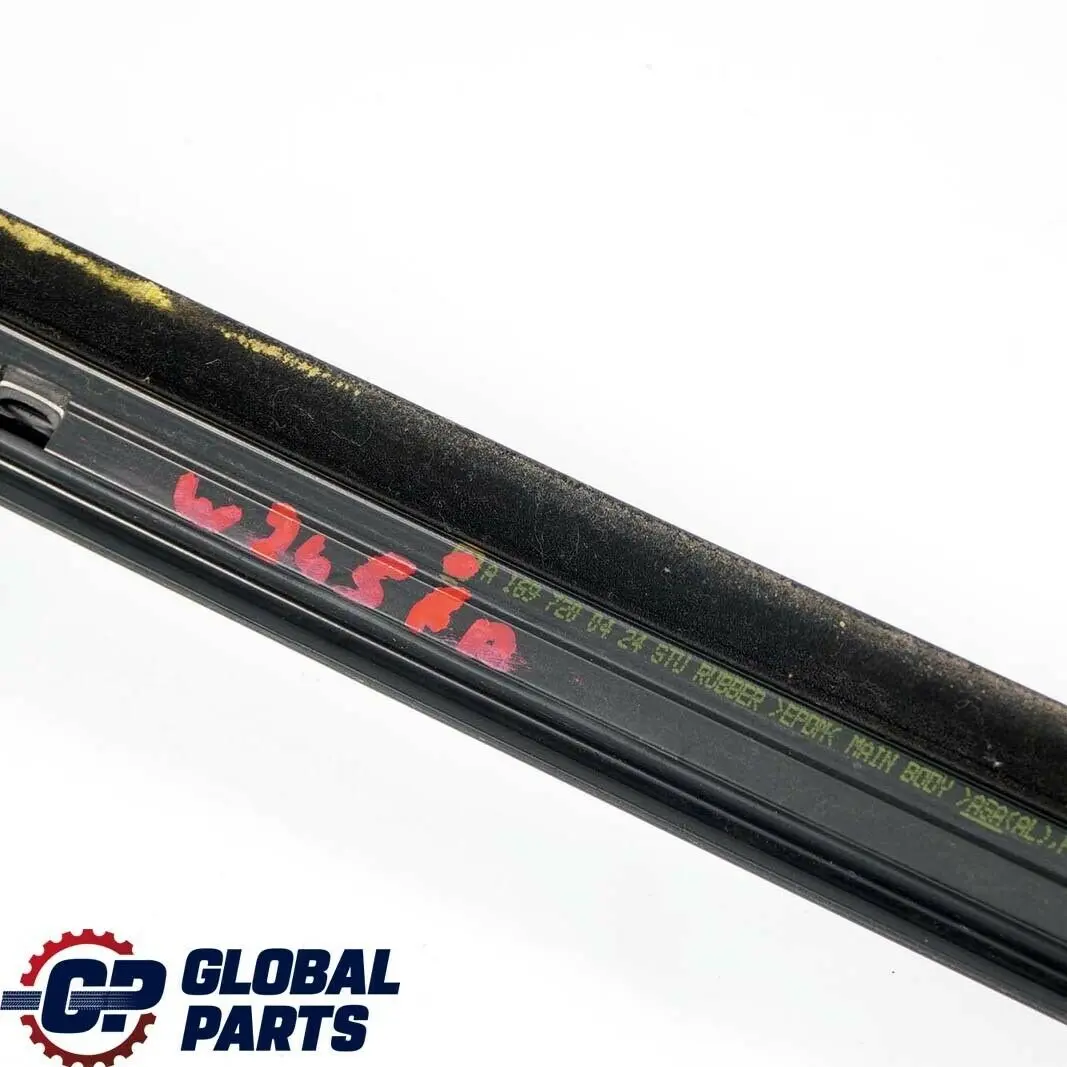 Mercedes-Benz B W245 Front Right O/S Door Window Trim Moulding to with Part number A1697200424 Mercedes-Benz B W245 Front Right O/S Door Window Trim Moulding - SKU A1697200424 - Part number A1697200424