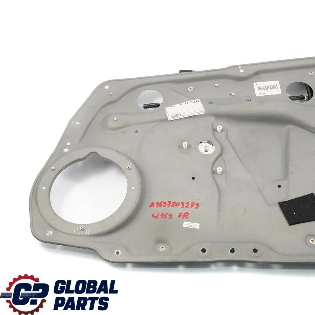  Mercedes-Benz Clase A B W169 W245 Puerta Delantera Derecha Mecanismo elevalunas - SKU A1697203279 - Número de pieza A1697203279