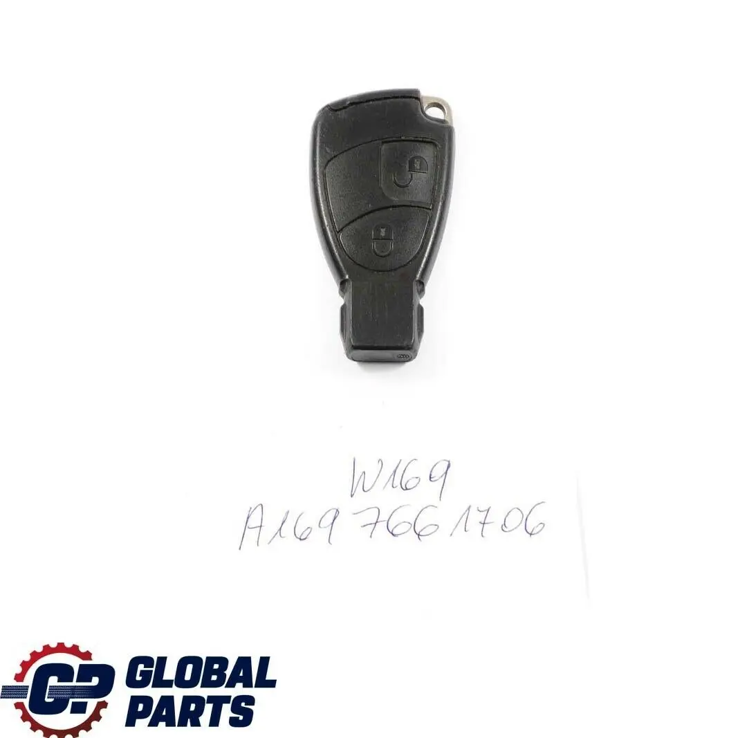Clase A B W169 W245 Radio Alarma Remoto Llavero para Mercedes con número de pieza A1697661706 Mercedes Clase A B W169 W245 Radio Alarma Remoto Llavero - SKU A1697661706 - Número de pieza A1697661706