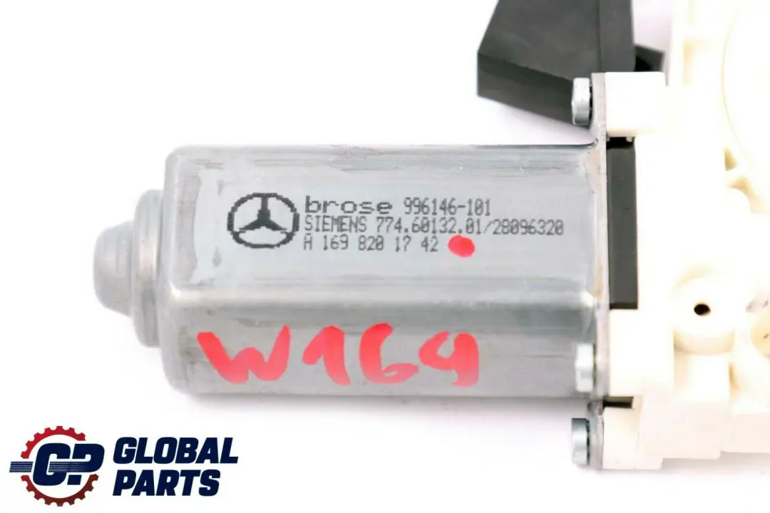 Elevalunas Eléctrico Puerta Izquierdo para Mercedes W169 W245 Motor con número de pieza A1698204342 Mercedes W169 W245 Motor Elevalunas Eléctrico Puerta Izquierdo - SKU A1698204342 - Número de pieza A1698204342