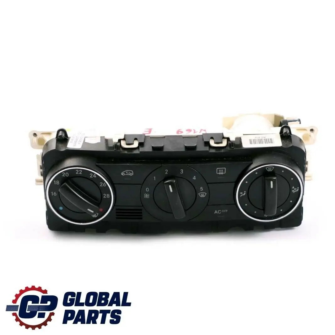 Heizungssteuergerät Schalttafel für Mercedes W169 W245 mit Teilenummer A1698300585 Mercedes W169 W245 Heizungssteuergerät Schalttafel - SKU A1698300585 - Teilenummer A1698300585