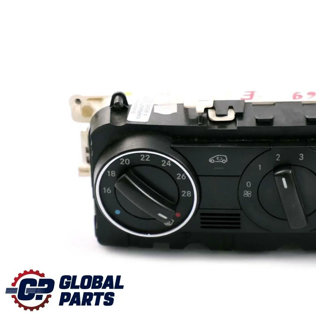  Mercedes-Benz W169 W245 Heater Control Unit Switch Panel - SKU A1698300585 - Part number A1698300585