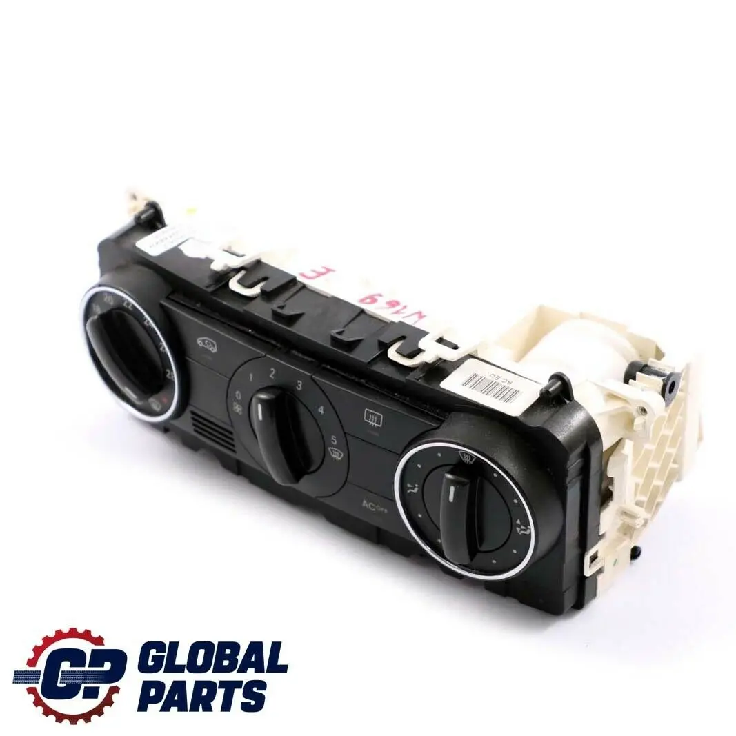  Mercedes-Benz W169 W245 Heater Control Unit Switch Panel - SKU A1698300585 - Part number A1698300585