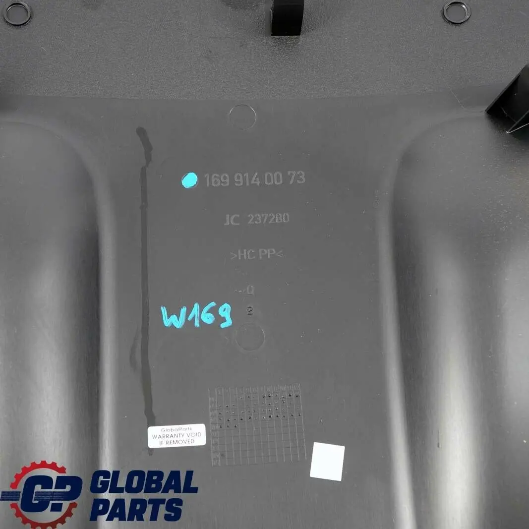 Mercedes A W169 Asiento Delantero Respaldo Trasero Cubierta Panel Trim - SKU A1699140073 - Número de pieza A1699140073
