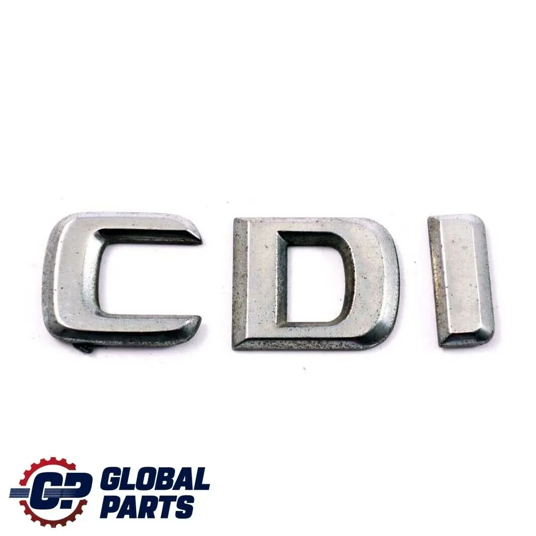  Boot Trunk Emblem Mercedes W164 W203 W211 Rear Tailgate Adhered Lettering CDI - SKU A2028172715 - Part number A2028172715