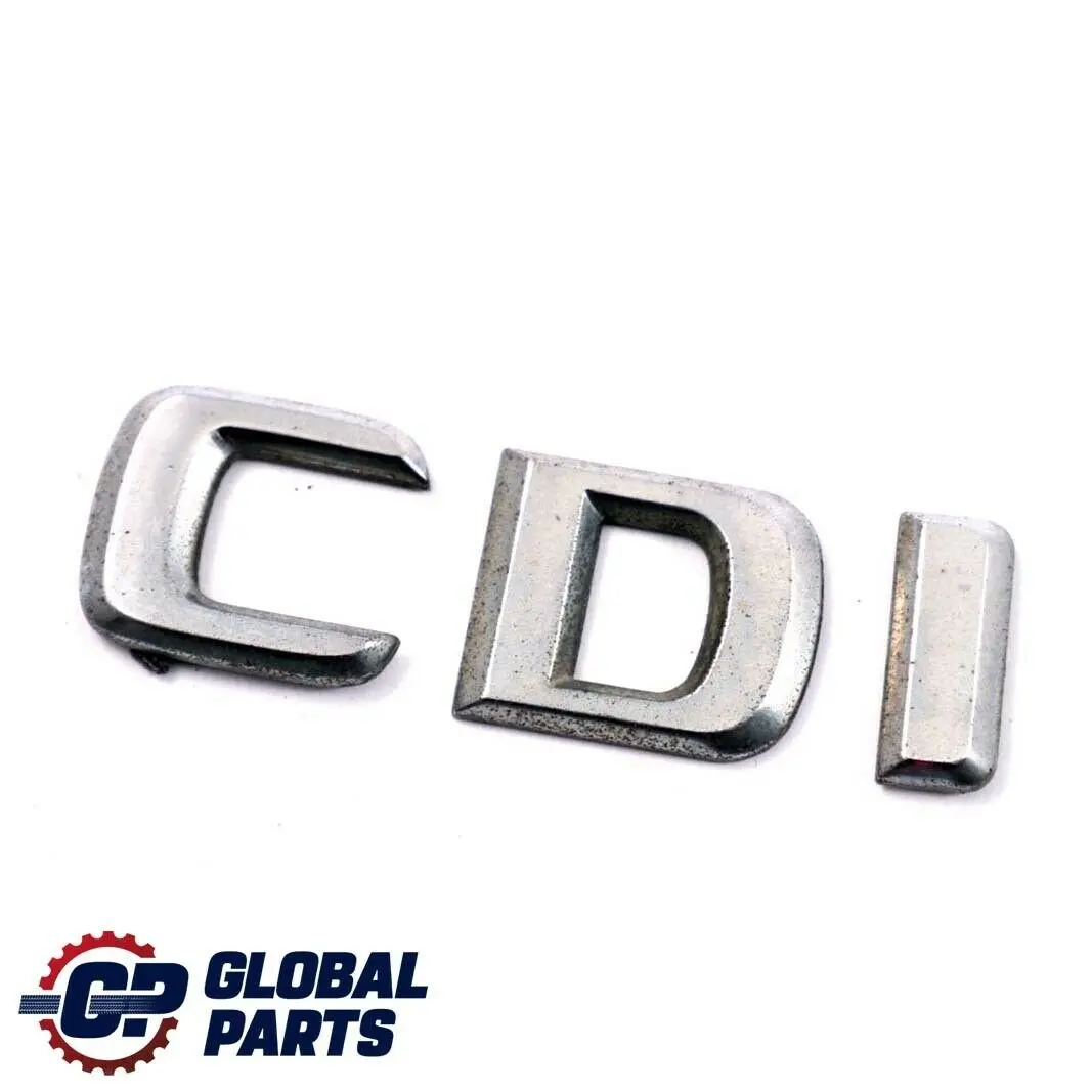 Emblema Maletero Mercedes W164 W203 W211 Letras Adhesivas Portón Trasero CDI para con número de pieza A2028172715 Emblema Maletero Mercedes W164 W203 W211 Letras Adhesivas Portón Trasero CDI - SKU A2028172715 - Número de pieza A2028172715