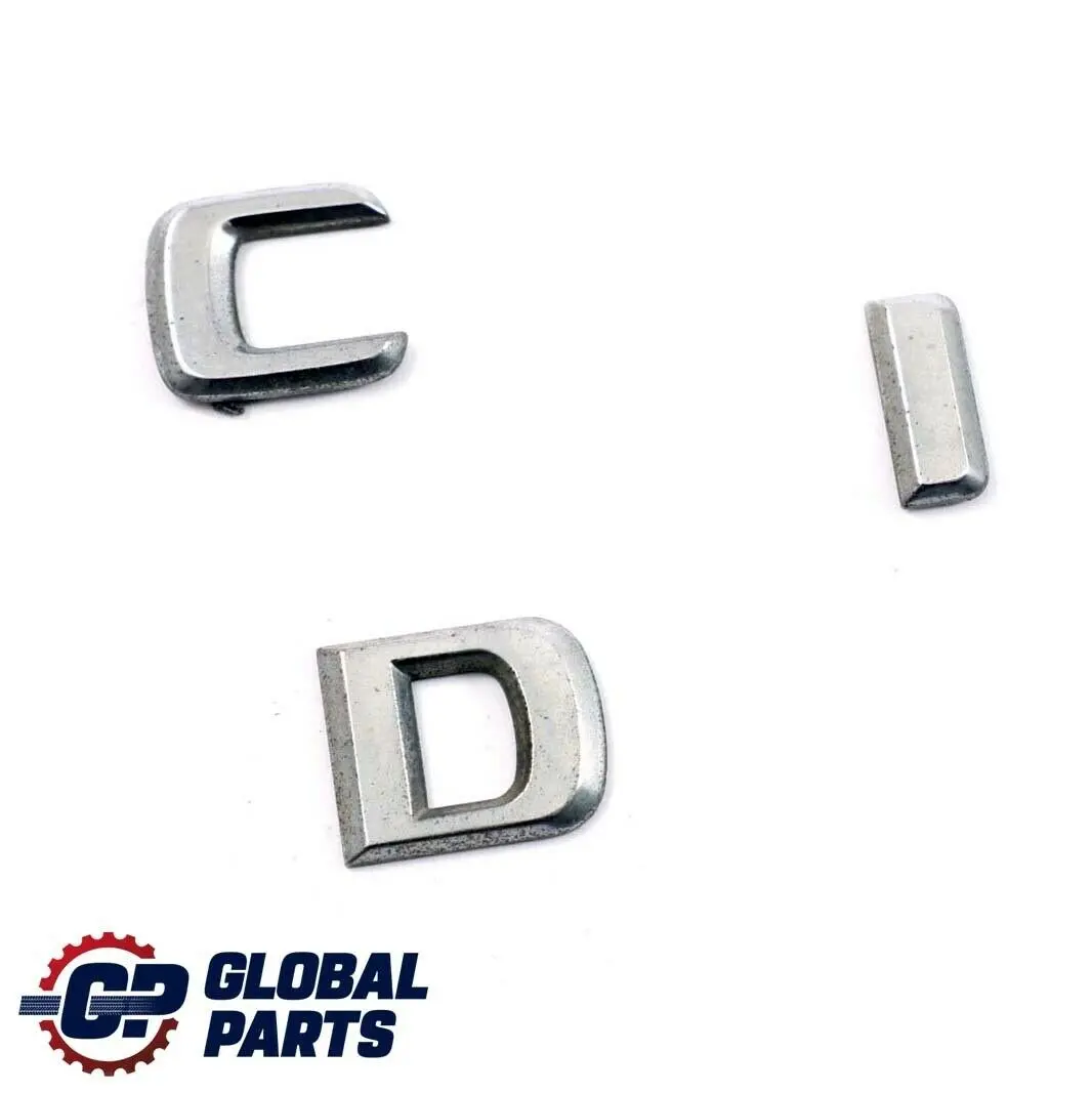 Emblema Maletero Mercedes W164 W203 W211 Letras Adhesivas Portón Trasero CDI para con número de pieza A2028172715 Emblema Maletero Mercedes W164 W203 W211 Letras Adhesivas Portón Trasero CDI - SKU A2028172715 - Número de pieza A2028172715