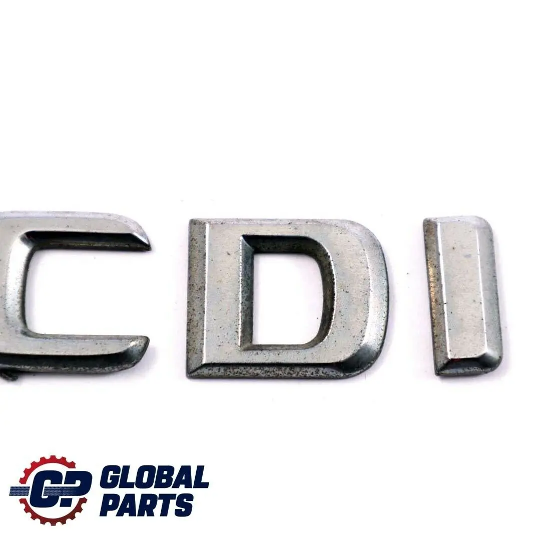 Emblema Maletero Mercedes W164 W203 W211 Letras Adhesivas Portón Trasero CDI para con número de pieza A2028172715 Emblema Maletero Mercedes W164 W203 W211 Letras Adhesivas Portón Trasero CDI - SKU A2028172715 - Número de pieza A2028172715