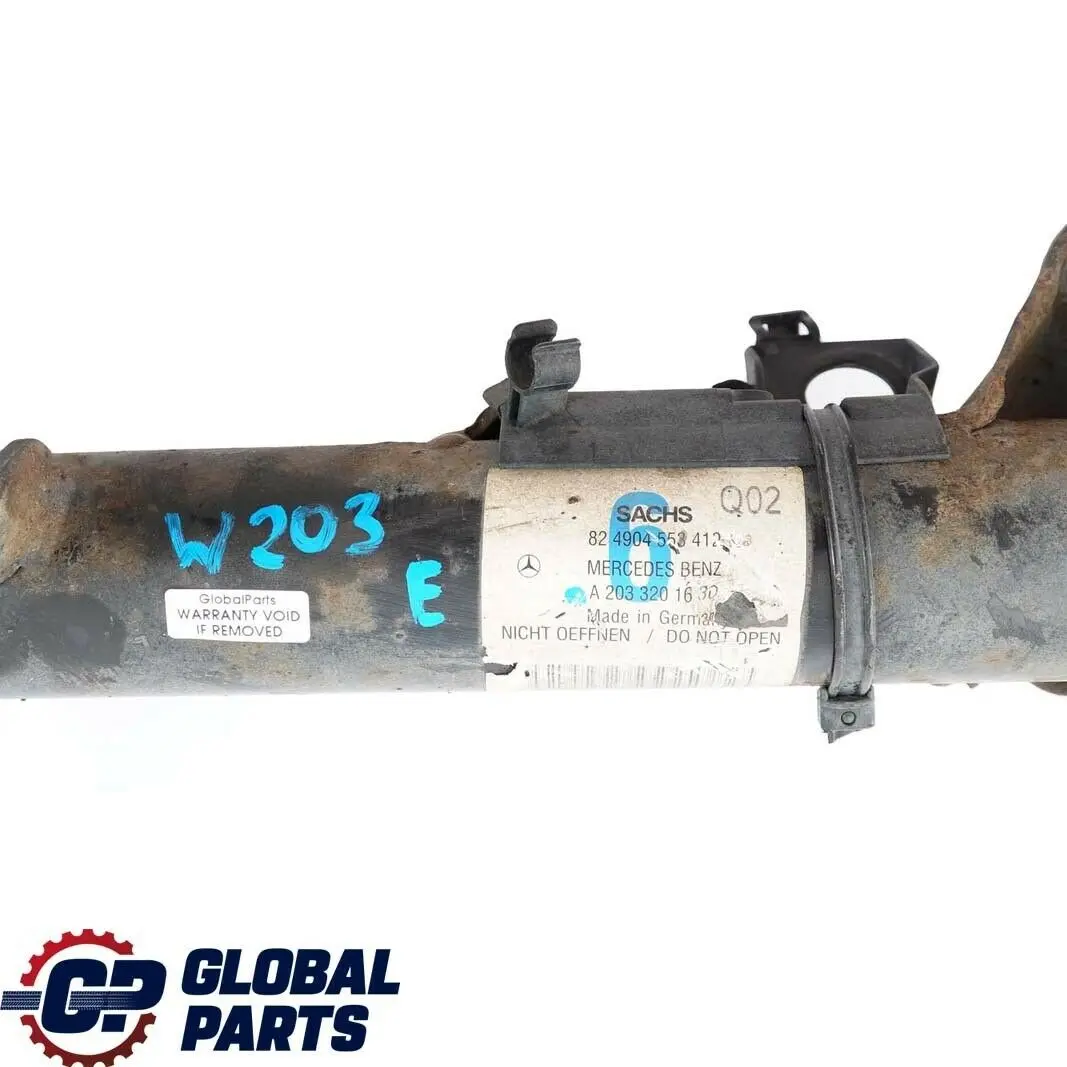 Benz W203 Sachs Anteriore Sinistra Destra Ammortizzatore Molla Puntone per Mercedes con numero di parte A2033205330 Mercedes Benz W203 Sachs Anteriore Sinistra Destra Ammortizzatore Molla Puntone - SKU A2033205330 - Numero di parte A2033205330