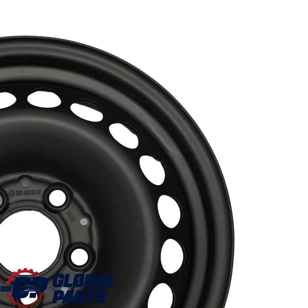  Mercedes-Benz C-Class W203 S203 Black Spare Wheel 15" 6J ET:31 - SKU A2034000002-1 - Part number A2034000002