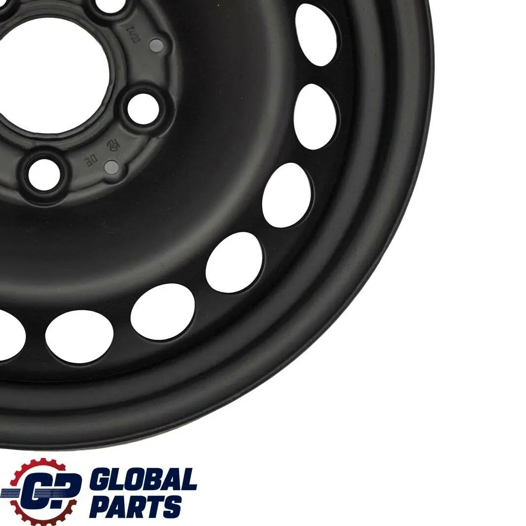  Mercedes-Benz W203 Noir Roue de Secours Jante Roue 15" 6J Et :3 - SKU A2034000002-1 - Numéro de pièce A2034000002