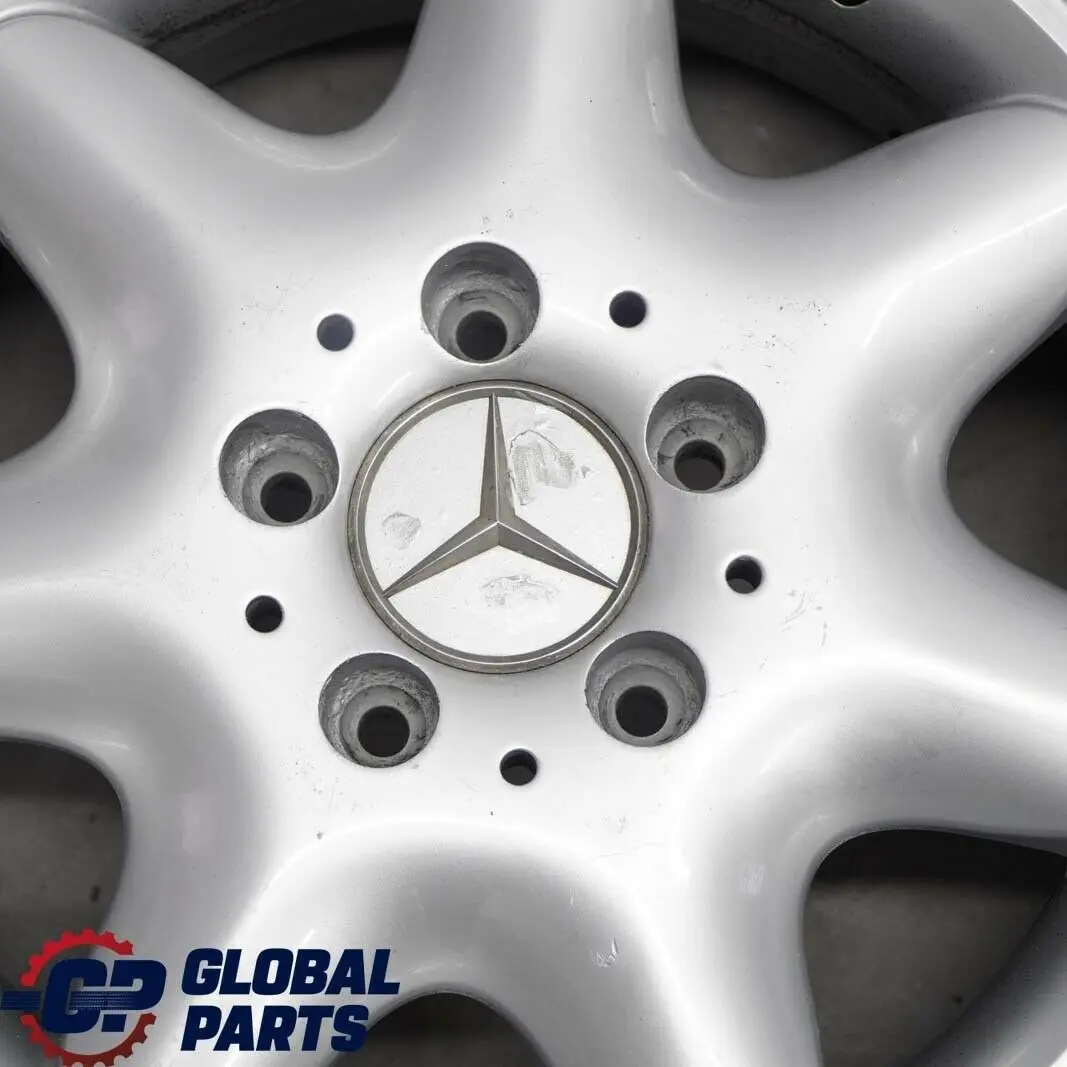  Mercedes-Benz C-Klasse W203 Silber Alufelge Alu Felge 15" 6J ET:31 - SKU A2034010002-2 - Teilenummer A2034010002