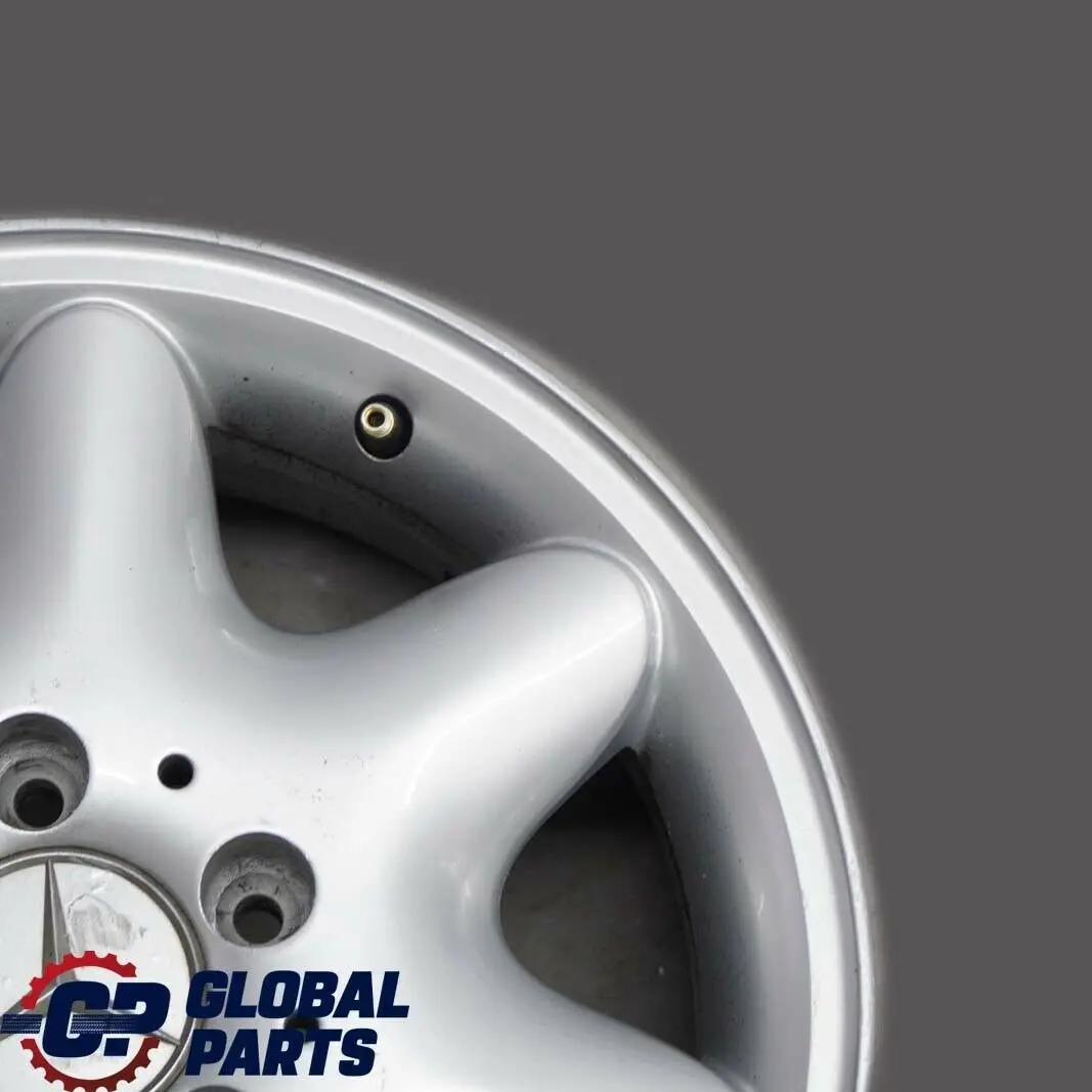  Mercedes-Benz C-Klasse W203 Silber Alufelge Alu Felge 15" 6J ET:31 - SKU A2034010002-2 - Teilenummer A2034010002
