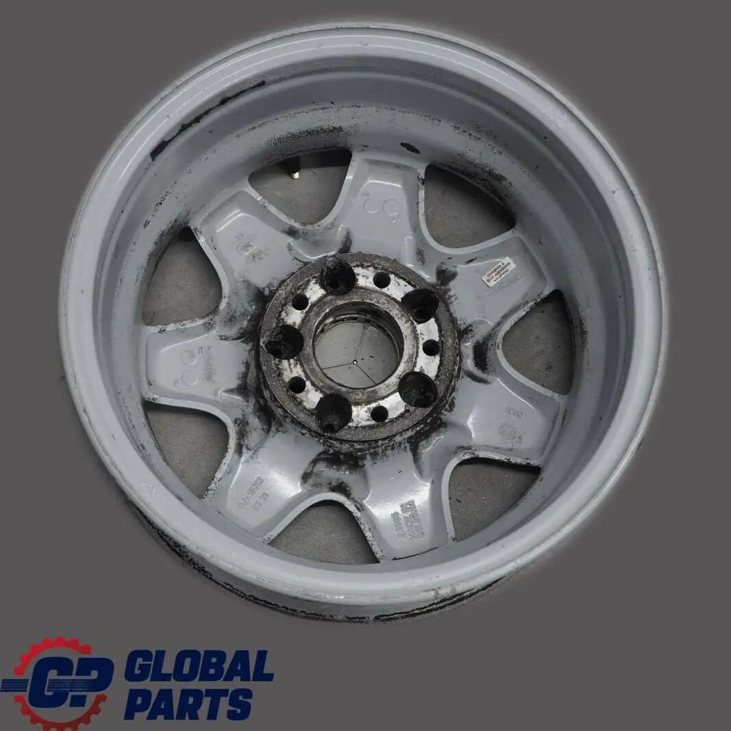  Mercedes-Benz C-Klasse W203 Silber Alufelge Alu Felge 15" 6J ET:31 - SKU A2034010002-2 - Teilenummer A2034010002