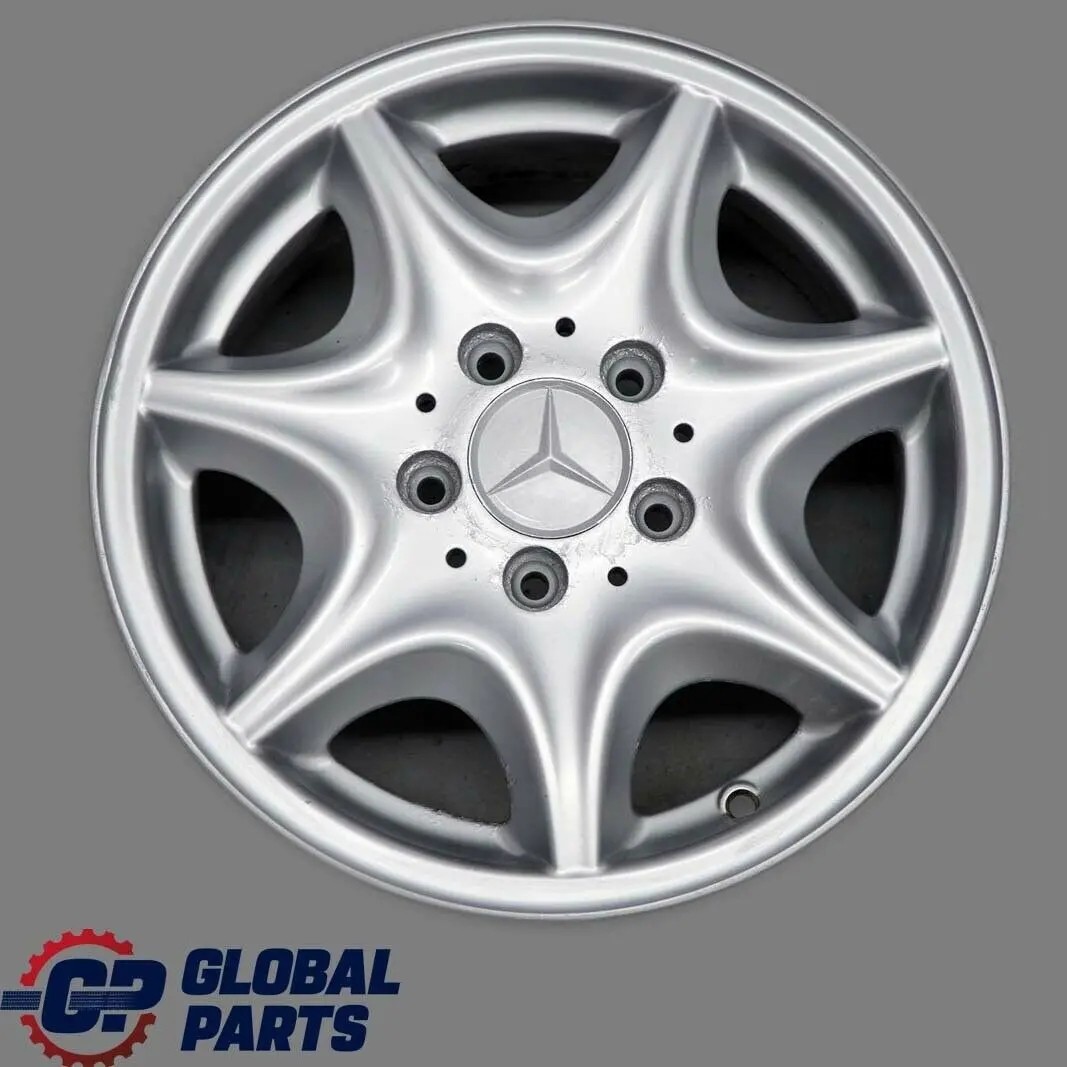 Mercedes-Benz C-Class W203 Silver Alloy Wheel Rim 15" 6J ET:31 to with Part number A2034010102 Mercedes-Benz C-Class W203 Silver Alloy Wheel Rim 15" 6J ET:31 - SKU A2034010102-2 - Part number A2034010102