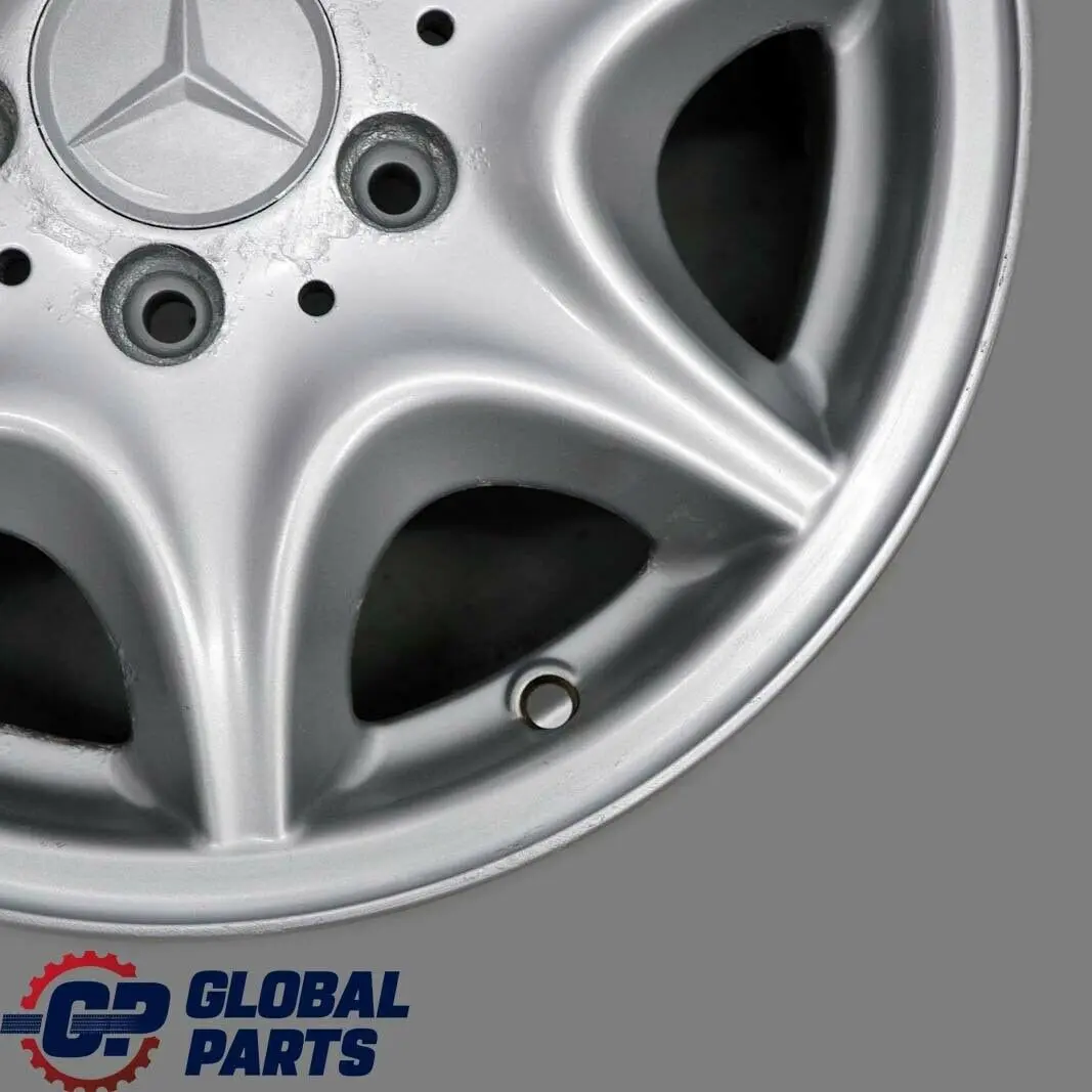  Mercedes-Benz C-Class W203 Silver Alloy Wheel Rim 15" 6J ET:31 - SKU A2034010102-2 - Part number A2034010102