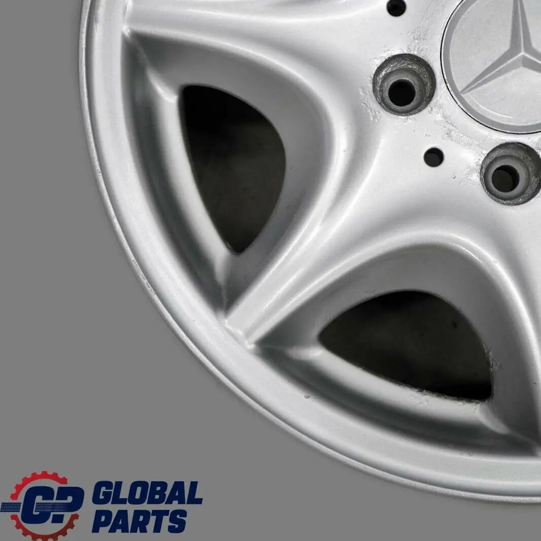 Mercedes-Benz C-Class W203 Silver Alloy Wheel Rim 15" 6J ET:31 - SKU A2034010102-2 - Part number A2034010102