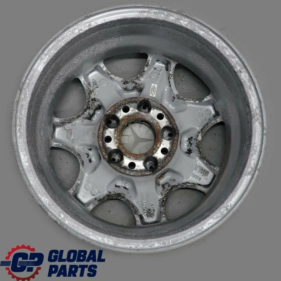  Mercedes-Benz C-Class W203 Silver Alloy Wheel Rim 15" 6J ET:31 - SKU A2034010102-2 - Part number A2034010102