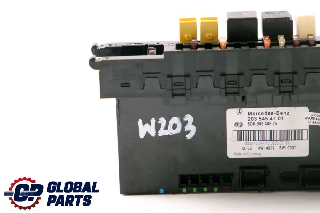 Sicherungskasten Modul SAM Einheit für Mercedes C CLC CL203 S203 W203 mit Teilenummer A2035454701 Mercedes C CLC CL203 S203 W203 Sicherungskasten Modul SAM Einheit - SKU A2035454701 - Teilenummer A2035454701