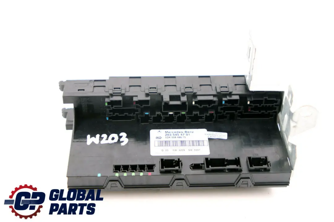 Scatola Fusibili Modulo SAM Unità per Mercedes C CLC CL203 S203 W203 con numero di parte A2035454701 Mercedes C CLC CL203 S203 W203 Scatola Fusibili Modulo SAM Unità - SKU A2035454701 - Numero di parte A2035454701