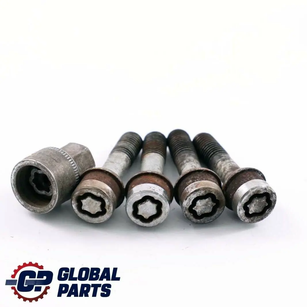 Mercedes-Benz C CLK Class W203 C209 Wheel Bolts Front Rear Set to with Part number A0009904907 Mercedes-Benz C CLK Class W203 C209 Wheel Bolts Front Rear Set - SKU A2035800010 - Part number A0009904907