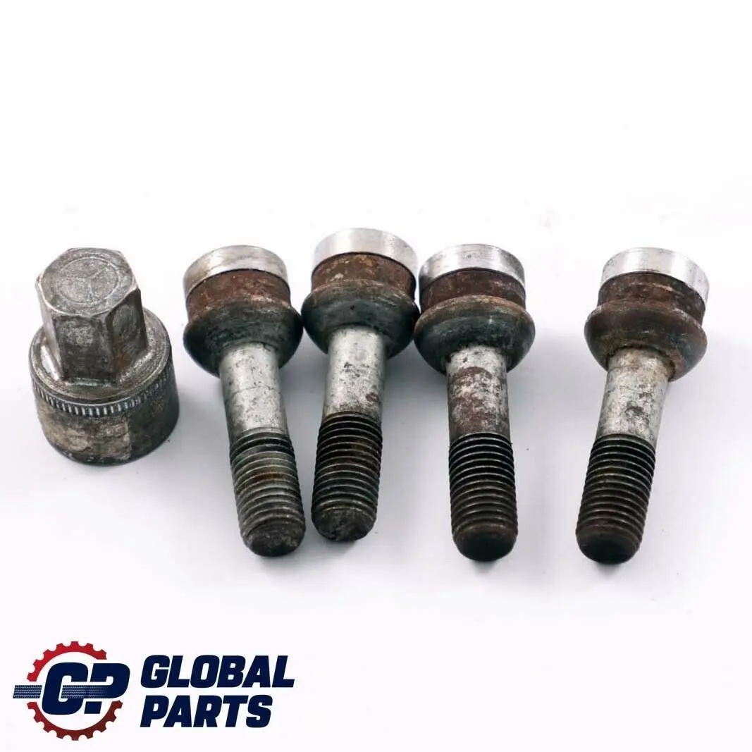 Mercedes-Benz Classe CLK W203 C209 Ecrou de Roue avant Arriere Kit  - SKU A2035800010 - Numéro de pièce A0009904907