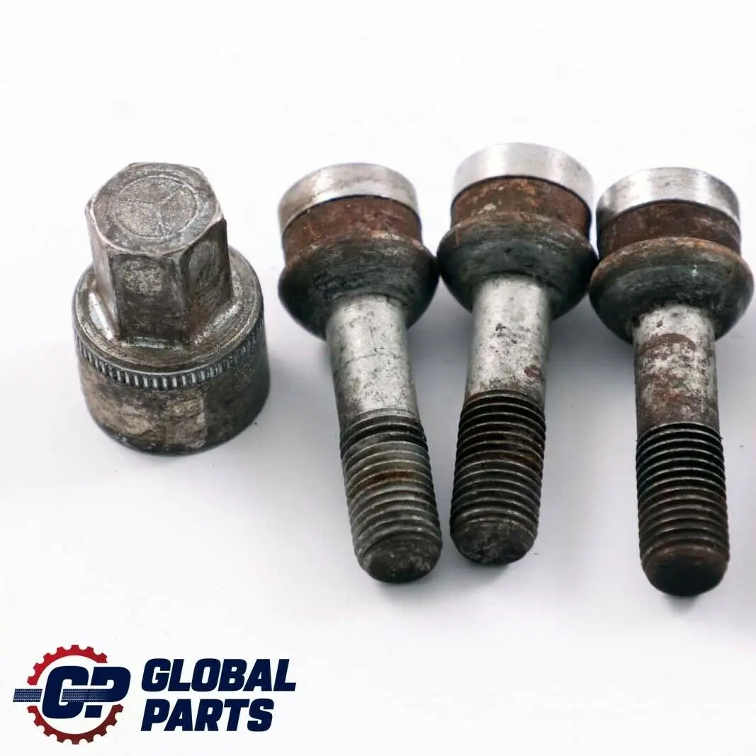  Mercedes-Benz C CLK Class W203 C209 Wheel Bolts Front Rear Set - SKU A2035800010 - Part number A0009904907