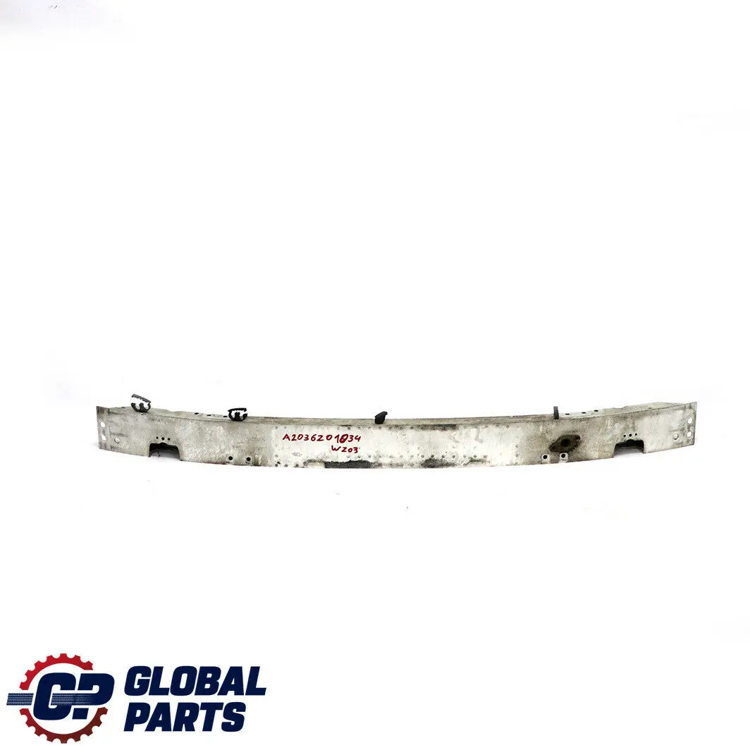 Front Bumper Carrier Cross Member Support Bar to Mercedes W203 with Part number A2036201034 Mercedes W203 Front Bumper Carrier Cross Member Support Bar - SKU A2036201034 - Part number A2036201034