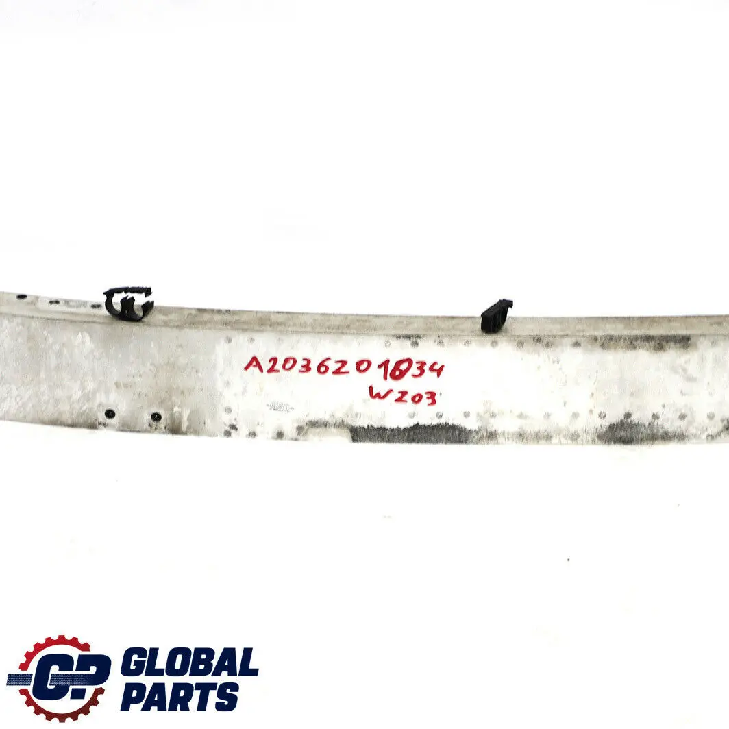 Mercedes-Benz C-Class W203 Front Bumper Carrier Cross Member Support Bar to with Part number A2036201034 Mercedes-Benz C-Class W203 Front Bumper Carrier Cross Member Support Bar - SKU A2036201034 - Part number A2036201034