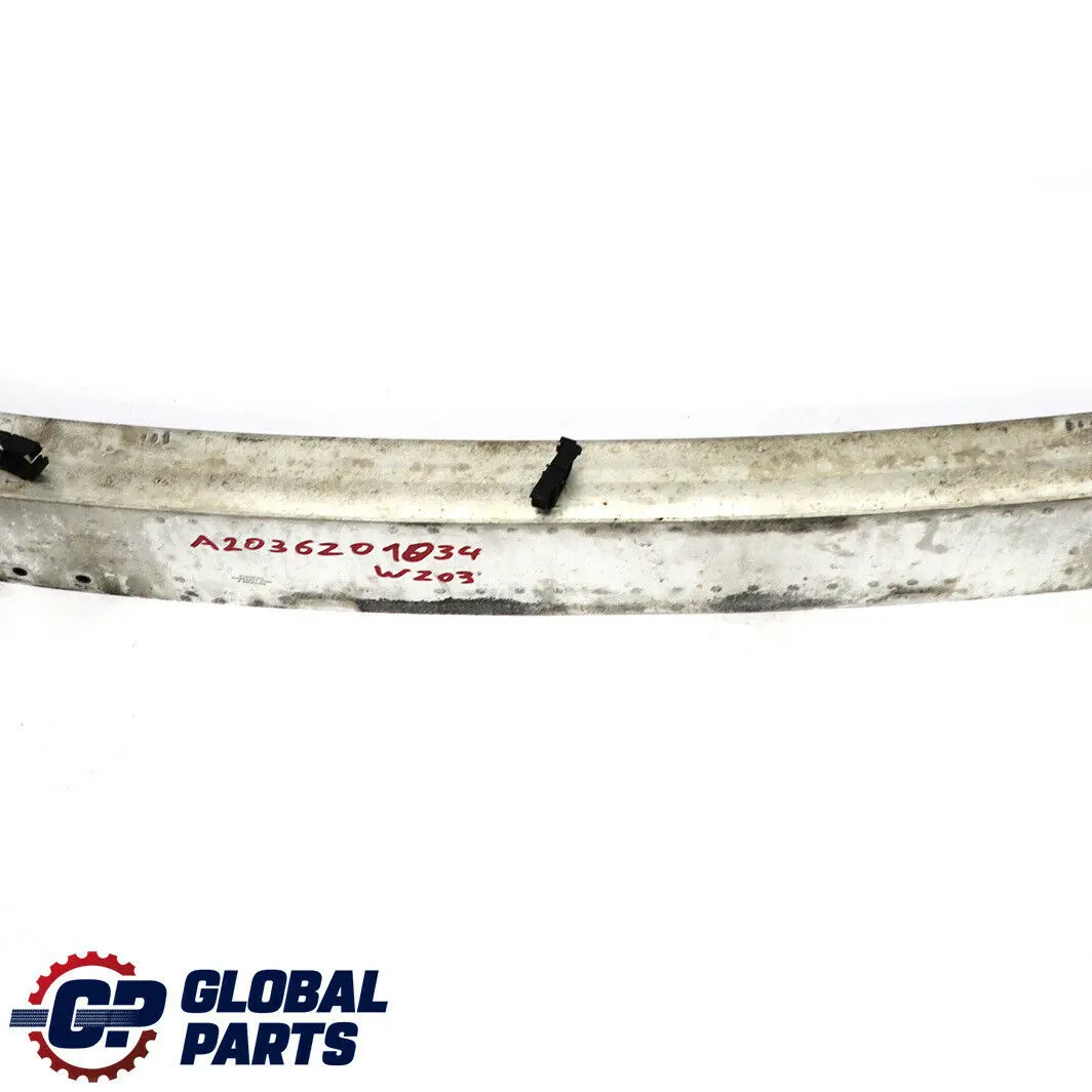 Front Bumper Carrier Cross Member Support Bar to Mercedes W203 with Part number A2036201034 Mercedes W203 Front Bumper Carrier Cross Member Support Bar - SKU A2036201034 - Part number A2036201034