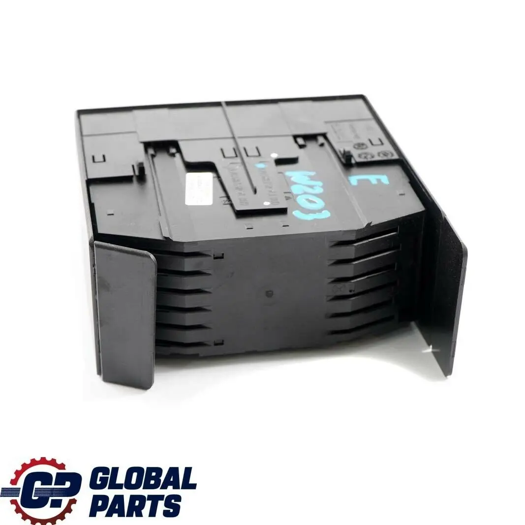 Mercedes-Benz C-Class W203 6 CD Storage Box Holder Housing to with Part number A2036801150 Mercedes-Benz C-Class W203 6 CD Storage Box Holder Housing - SKU A2036801150 - Part number A2036801150