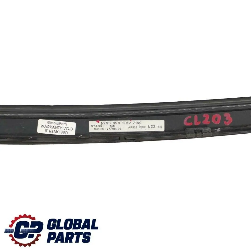 Mercedes Benz CLC Class CL203 Left N/S Roof Side Moulding Trim Strip - SKU A2036901962 - Part number A2036901962