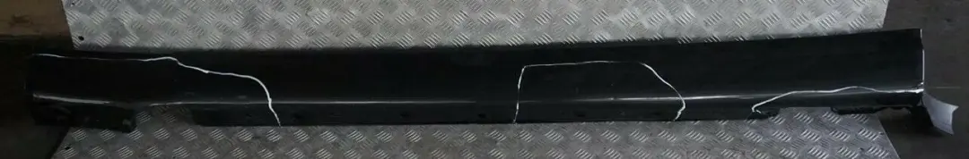 Mercedes CLC CL203 Listello Portiera Copertura Sinistra Ossidiana Nero - 197U - SKU A2036980554-OB - Numero di parte A2036980554