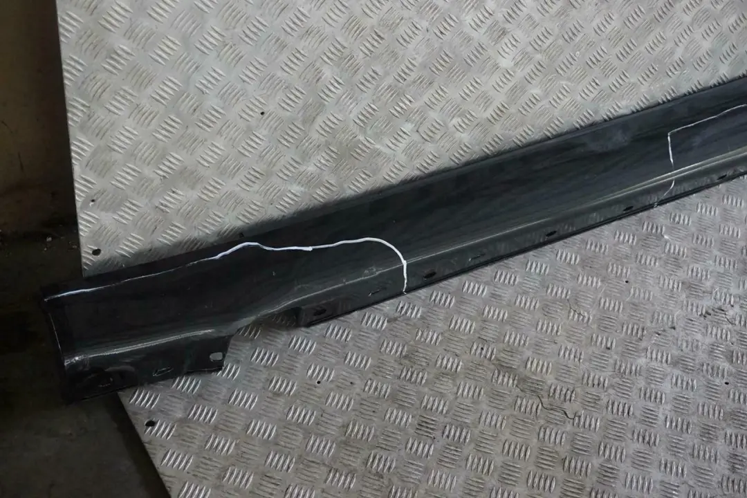 Mercedes CLC CL203 Door Sill Side Cover Skirt Left N/S Obsidian Black 197U - SKU A2036980554-OB - Part number A2036980554