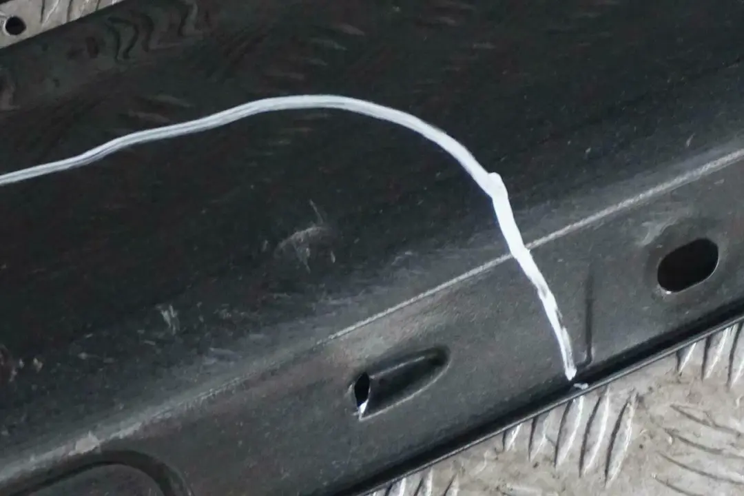 Mercedes CLC CL203 Door Sill Side Cover Skirt Left N/S Obsidian Black 197U - SKU A2036980554-OB - Part number A2036980554
