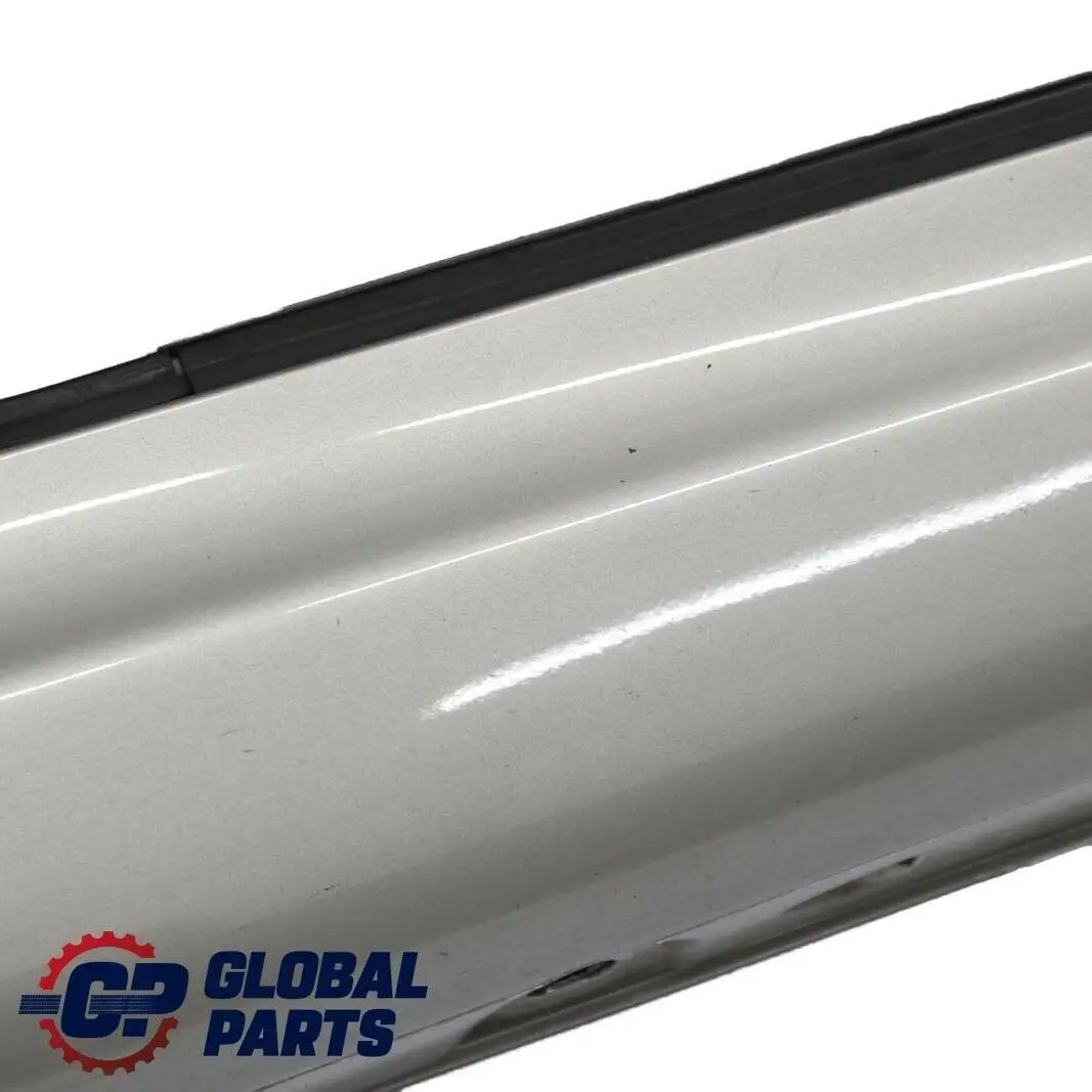 Mercedes-Benz C CL203 W203 Sill Side Cover Skirt Right O/S Brilliant Silver 754 to with Part number A2036980654 Mercedes-Benz C CL203 W203 Sill Side Cover Skirt Right O/S Brilliant Silver 754 - SKU A2036980654-BRS - Part number A2036980654