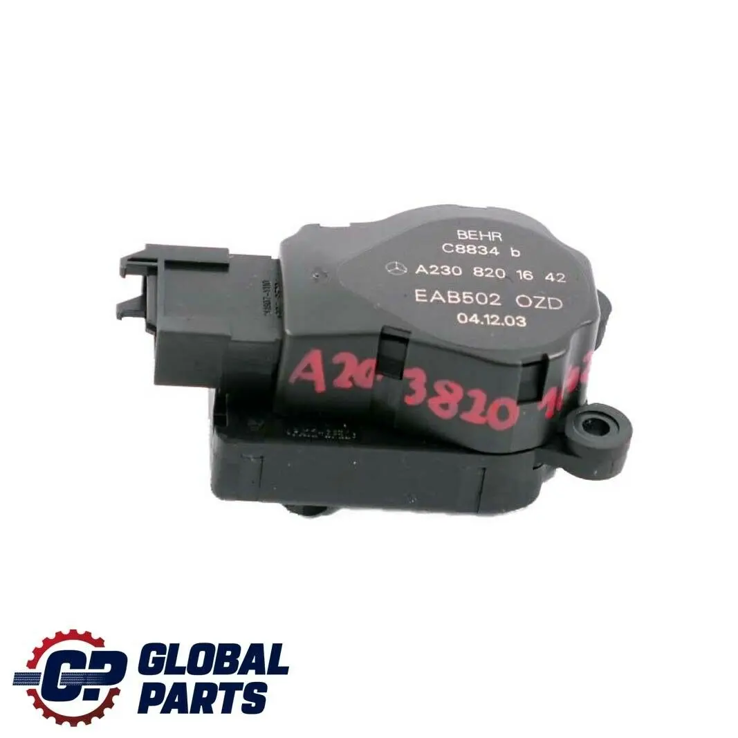 Actuador De Aleta Mercedes W163 W203 W211 Motor De Calefacción BEHR A2038201642