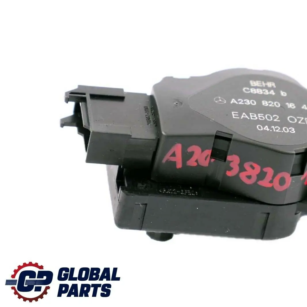  Flap Actuator Mercedes W163 W203 W211 BEHR Heater Motor - SKU A2038201642 - Part number A2038201642