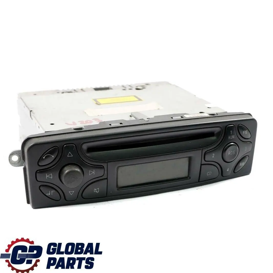 Mercedes-Benz C-Class W203 CD Player Audio Stereo Radio Head Unit to with Part number A2038202286 Mercedes-Benz C-Class W203 CD Player Audio Stereo Radio Head Unit - SKU A2038202286 - Part number A2038202286