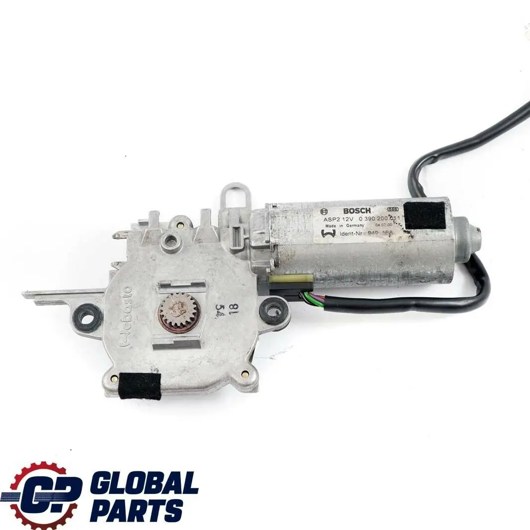 Mercedes CLK-Class C209 Sunroof Control Motor Sun Roof 0390200011 - SKU A2038203142 - Part number A2038203142