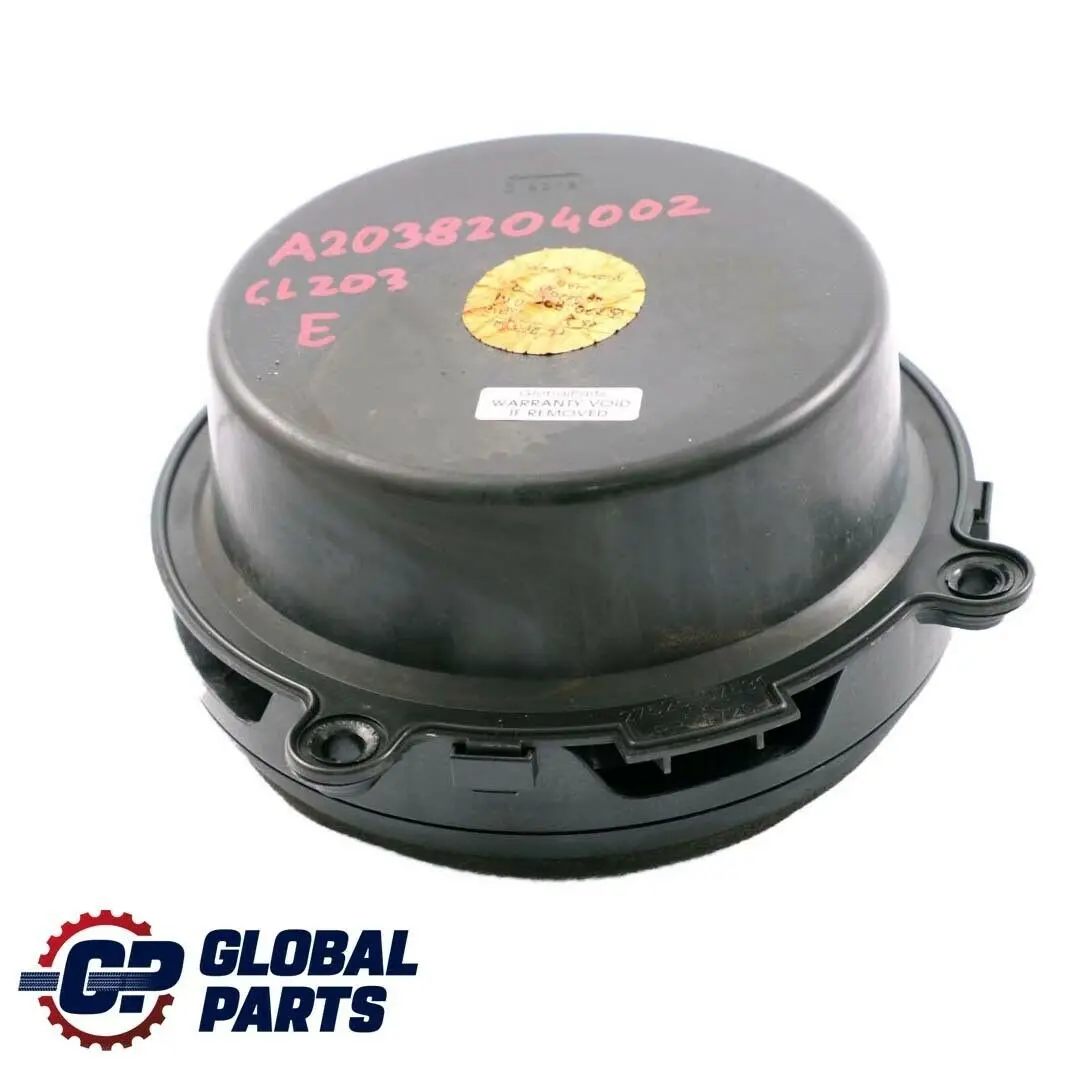 Mercedes-Benz CLC CL203 Puerta Trasera Izquierda Derecha Altavoz para con número de pieza A2038204002 Mercedes-Benz CLC CL203 Puerta Trasera Izquierda Derecha Altavoz - SKU A2038204002 - Número de pieza A2038204002