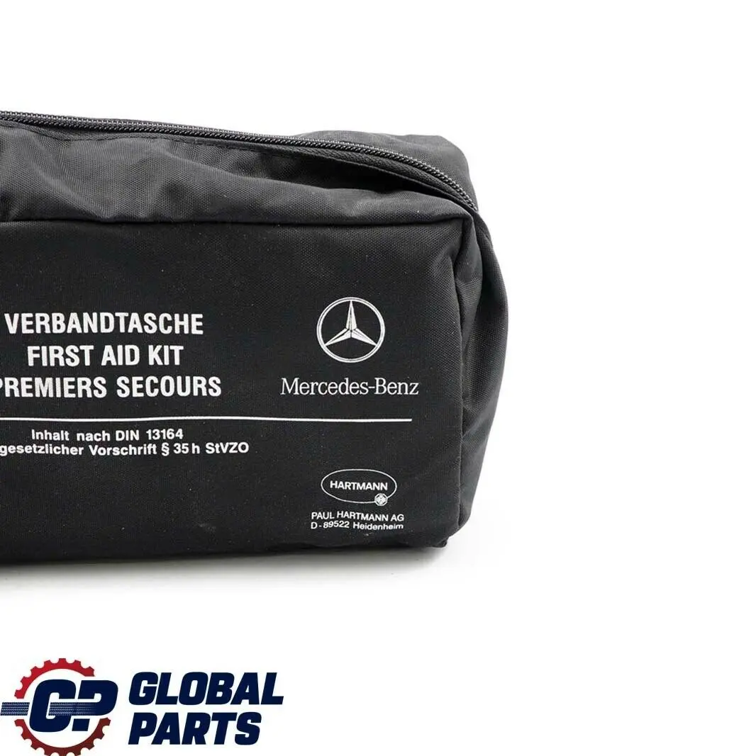 Benz Erste Hilfe Notfall Set Schwarze Tasche für Mercedes mit Teilenummer A2038600150 Mercedes Benz Erste Hilfe Notfall Set Schwarze Tasche - SKU A2038600150 - Teilenummer A2038600150