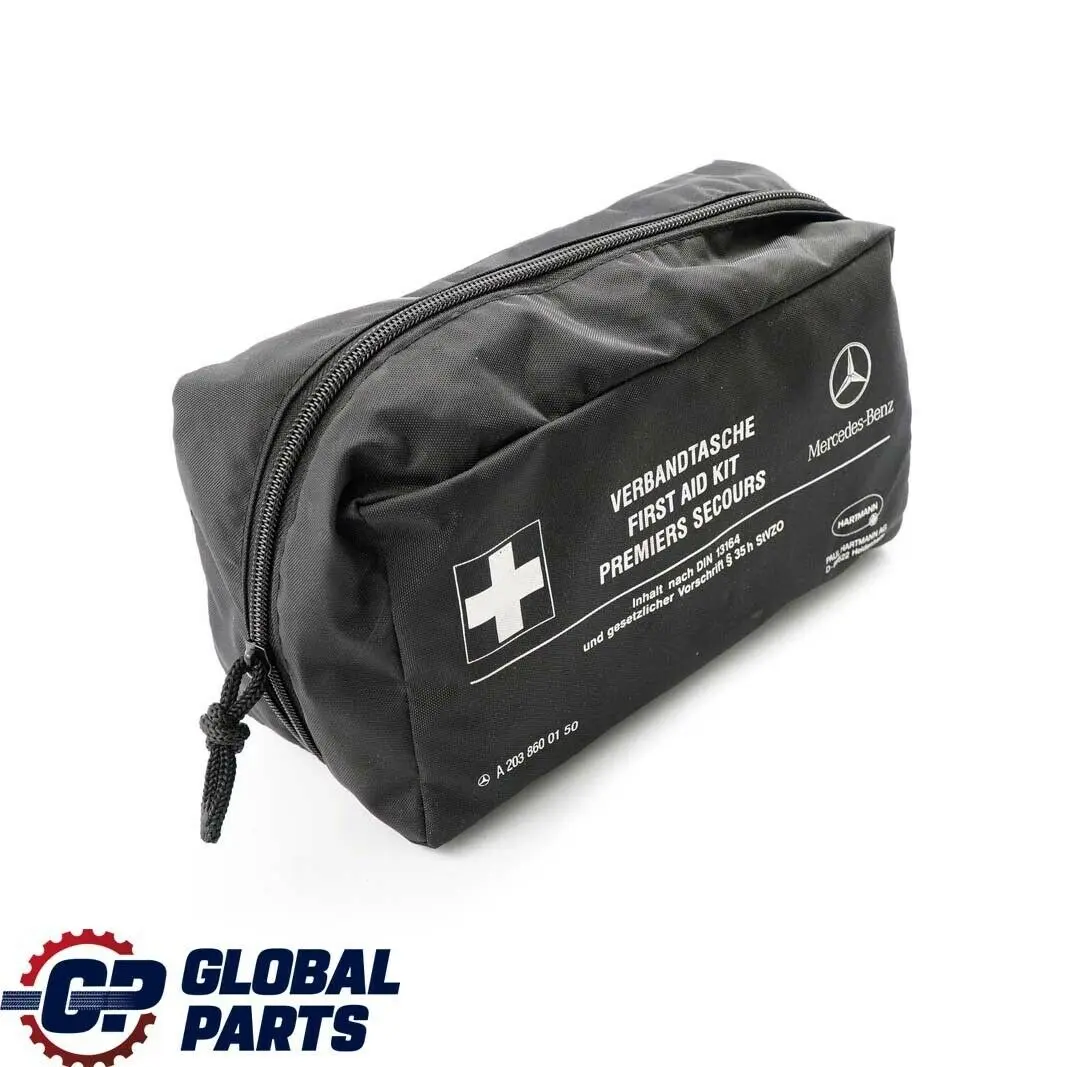 Mercedes Benz Premiere Aide Urgence Kit Noir Sac - SKU A2038600150 - Numéro de pièce A2038600150