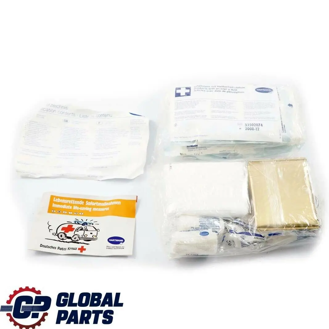  Botiquin De primeros auxilios universal Mercedes Benz Bolsa negra - SKU A2038600150 - Número de pieza A2038600150