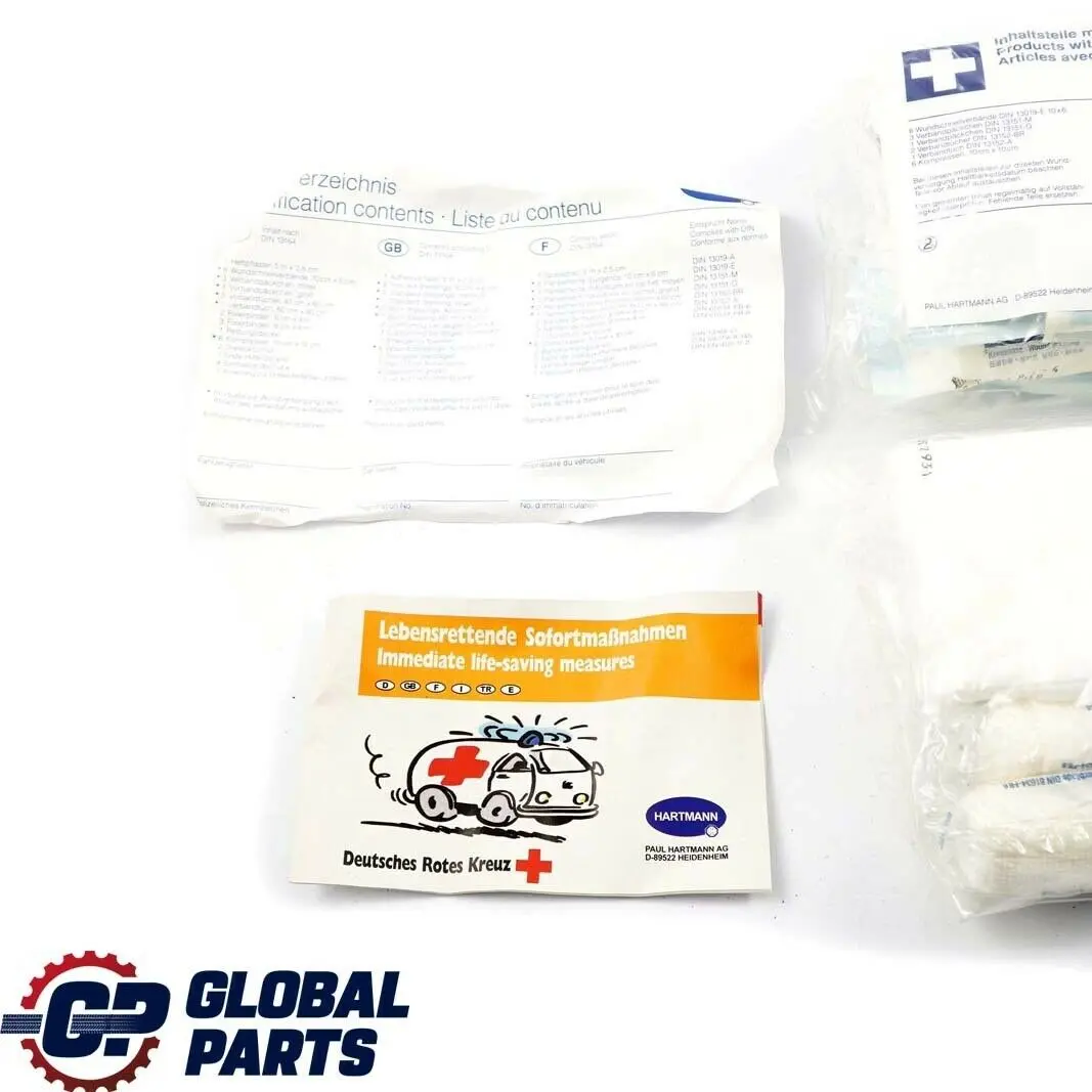  Botiquin De primeros auxilios universal Mercedes Benz Bolsa negra - SKU A2038600150 - Número de pieza A2038600150