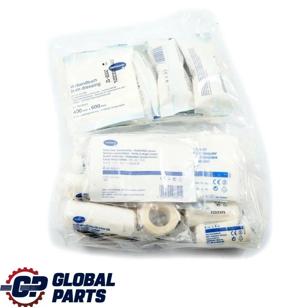 Benz Pronto Soccorso Emergenza Set Nero Borsa per Mercedes con numero di parte A2038600150 Mercedes Benz Pronto Soccorso Emergenza Set Nero Borsa - SKU A2038600150 - Numero di parte A2038600150